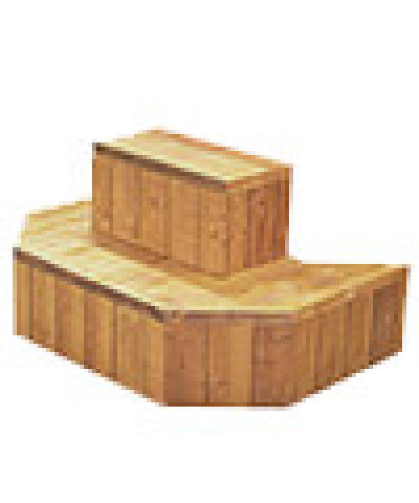 Treppe Luxus - Thermoholz Treppe Luxus - Thermoholz