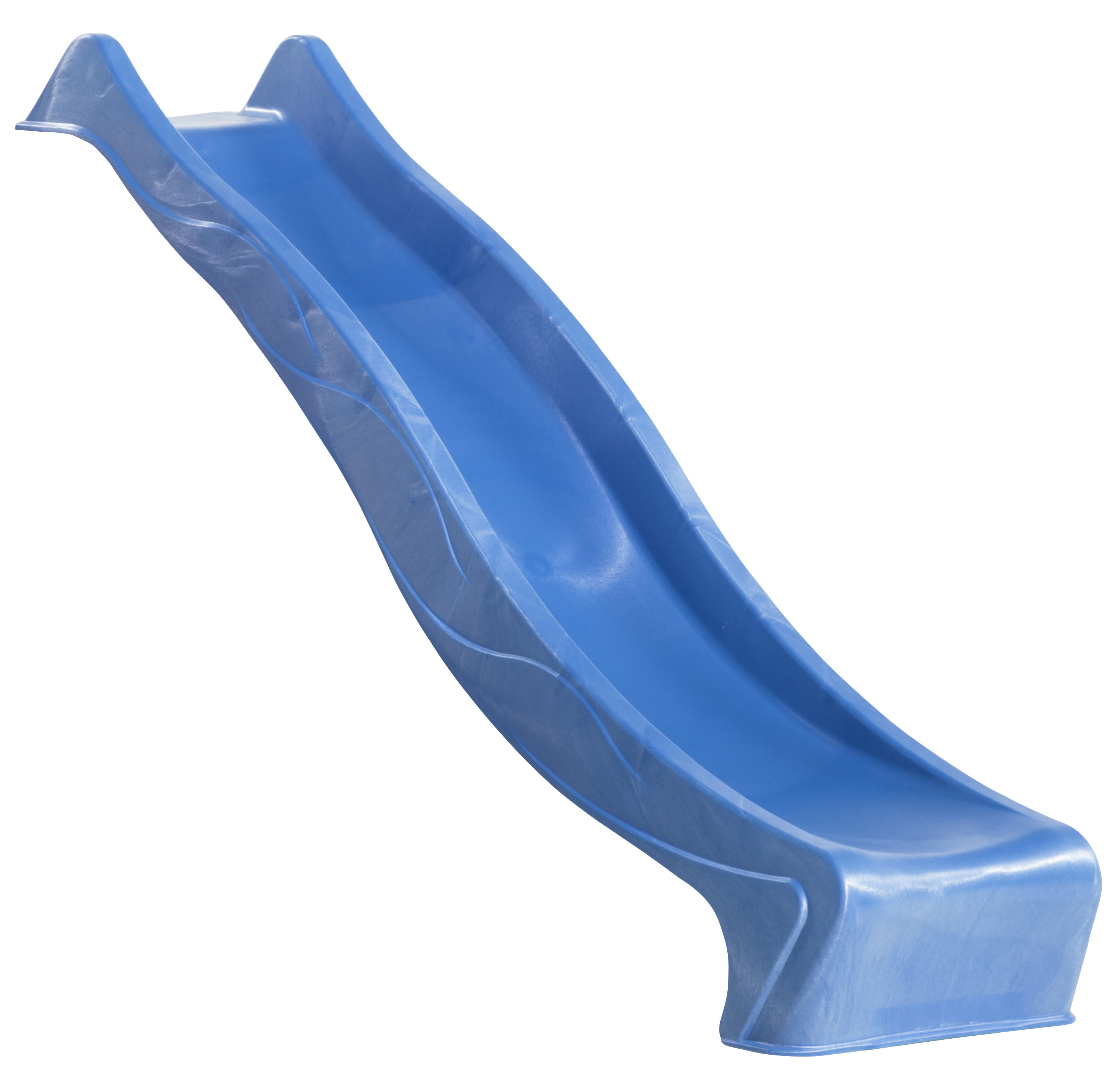 Wellenrutsche in Blau