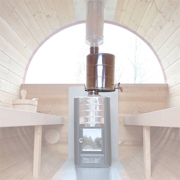 Wassertank 22L - Edelstahl - für Holzöfen Wassertank 22L - Edelstahl - für Holzöfen