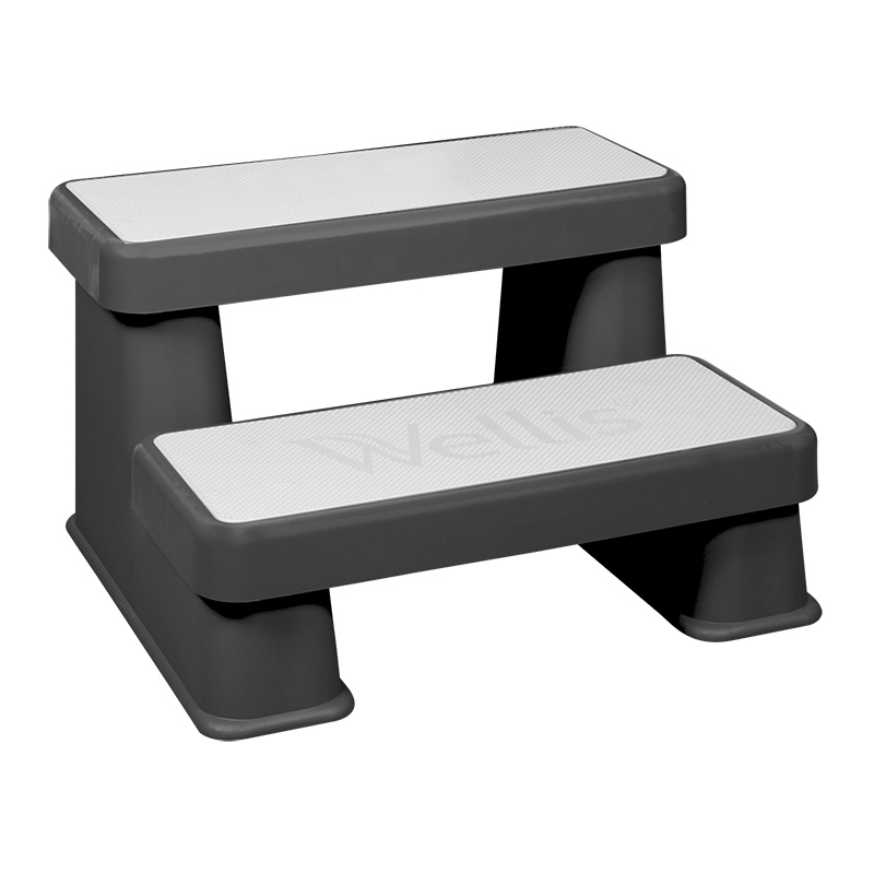 Treppe mit Logo "WelliStep" Treppe mit Logo "WelliStep"