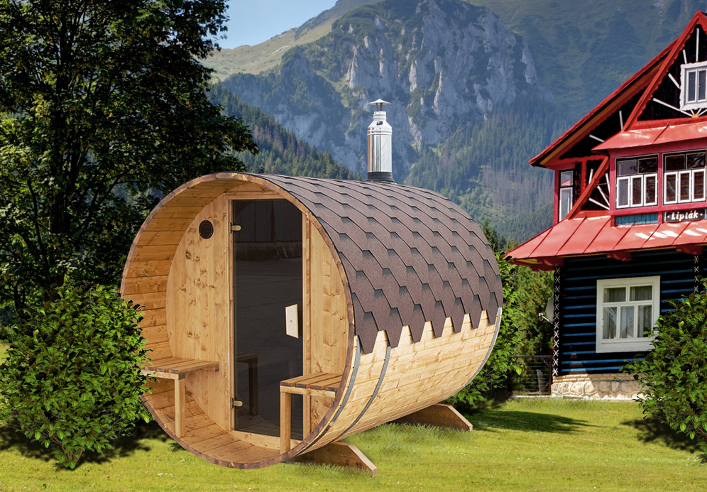 Fass-Sauna