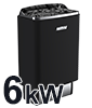 Harvia TS 6kW - elektrisch (6kW bei 400V, 2kW bei 230V) Harvia TS 6kW - elektrisch (6kW bei 400V, 2kW bei 230V)