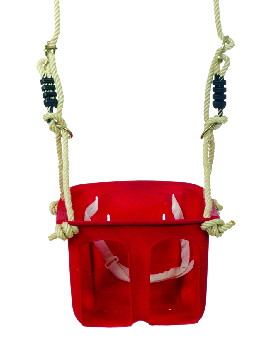 Babyschaukel in Rot