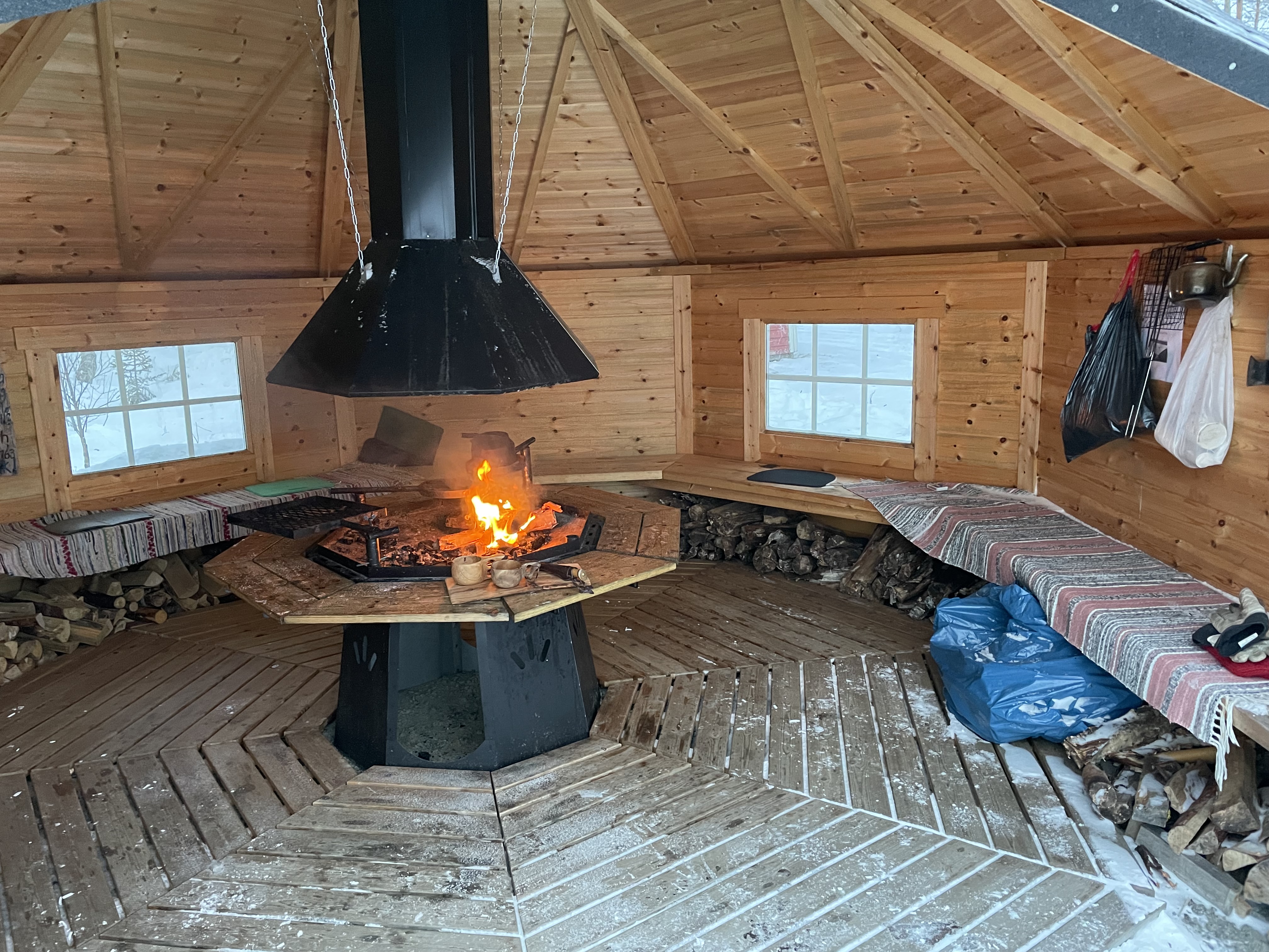 offene Grillkota Yorick 17m²