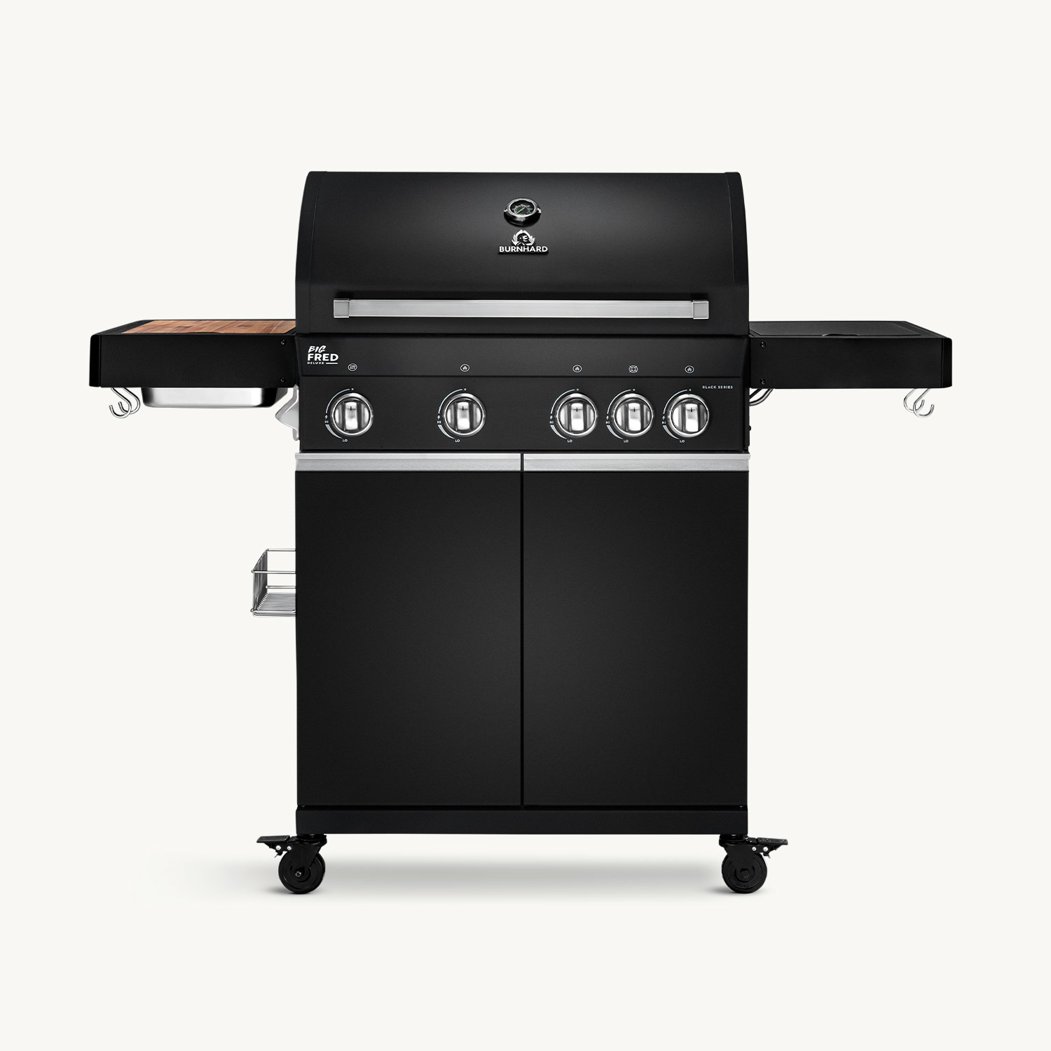 BIG FRED 4-Brenner in Edelstahl oder Black Series