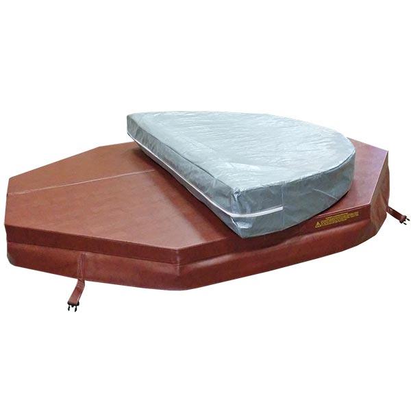 Abdeckung für GFK-Becken isoliert achteckig 1,8x1,8m Abdeckung für GFK-Becken isoliert achteckig 1,8x1,8m